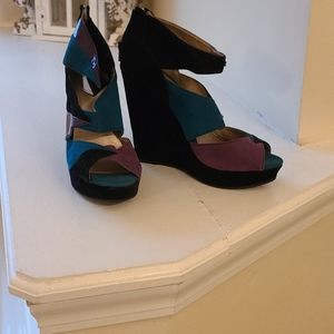 Multicolored wedges..